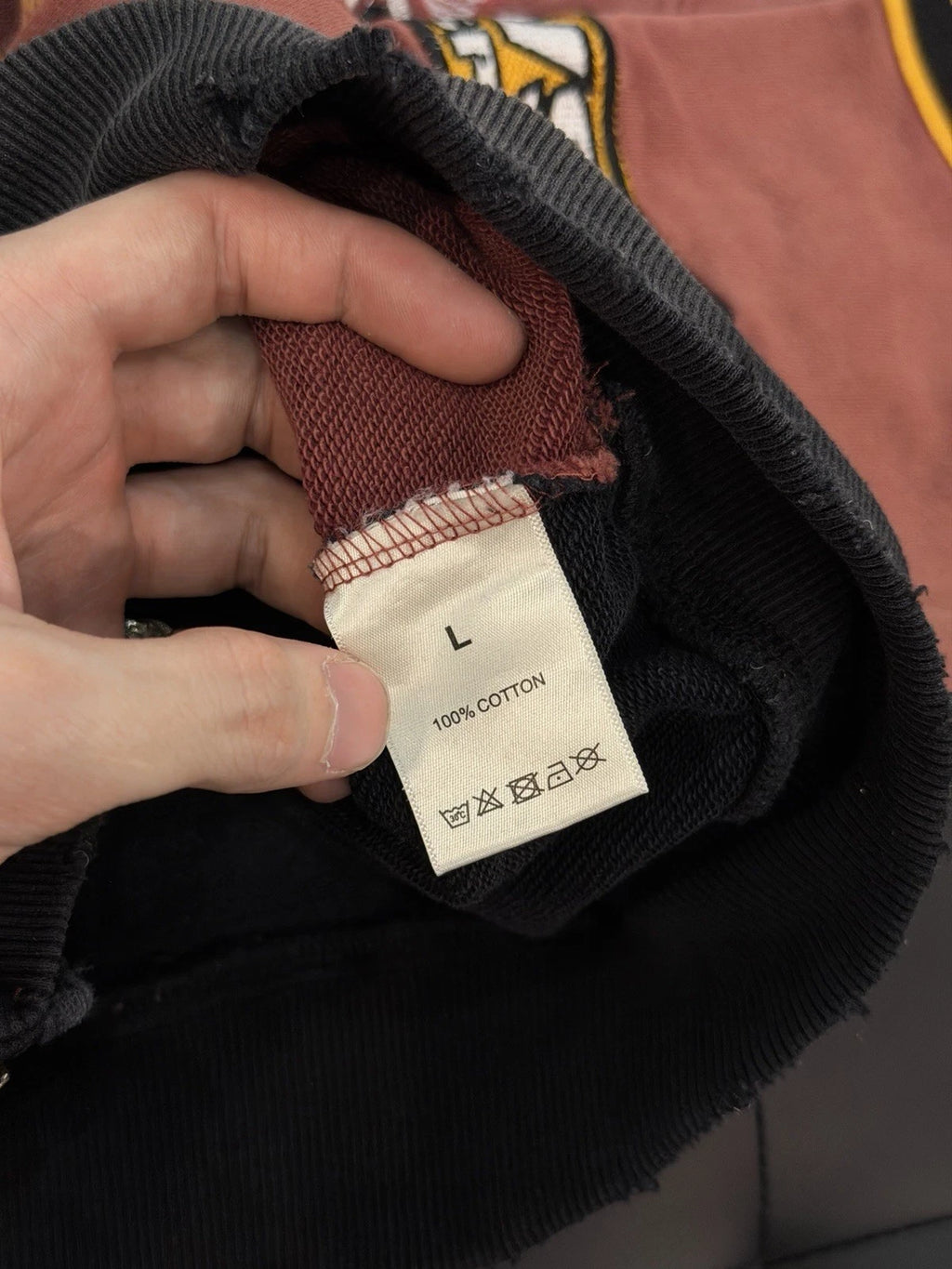 Vale Zip Up Red Black Hoodie - Deadstockdenimla