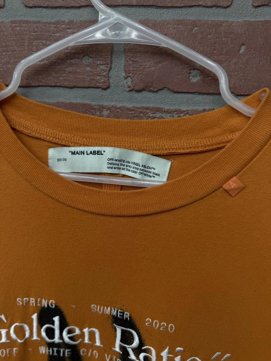Off White Virgil Abloh Tee - Deadstockdenimla