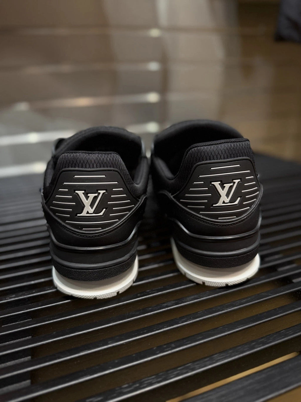 Louis Vuitton Trainer Sneaker Black