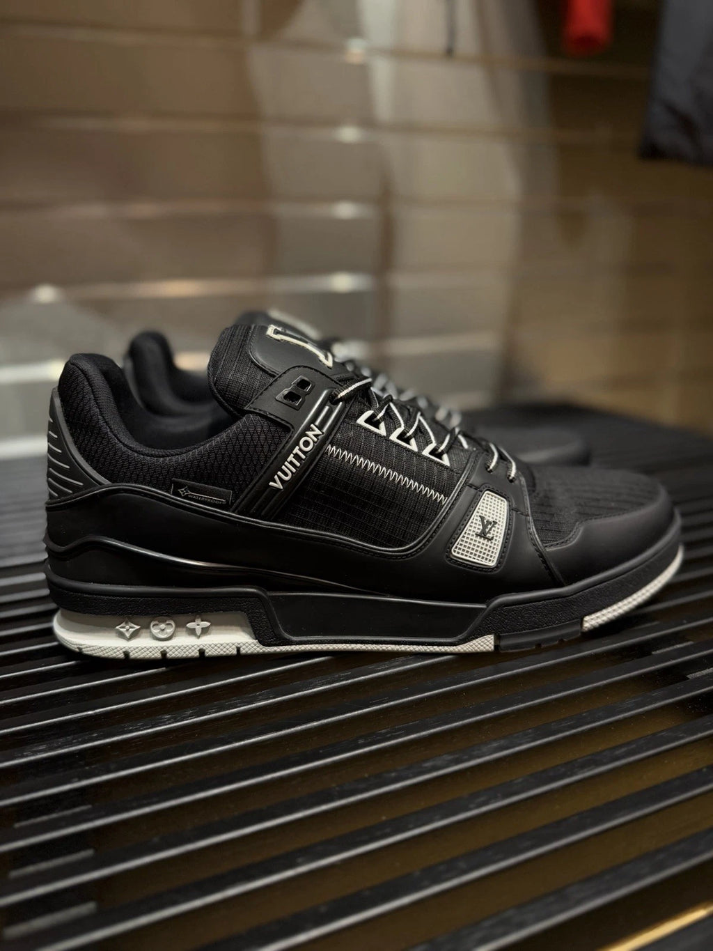 Louis Vuitton Trainer Sneaker Black
