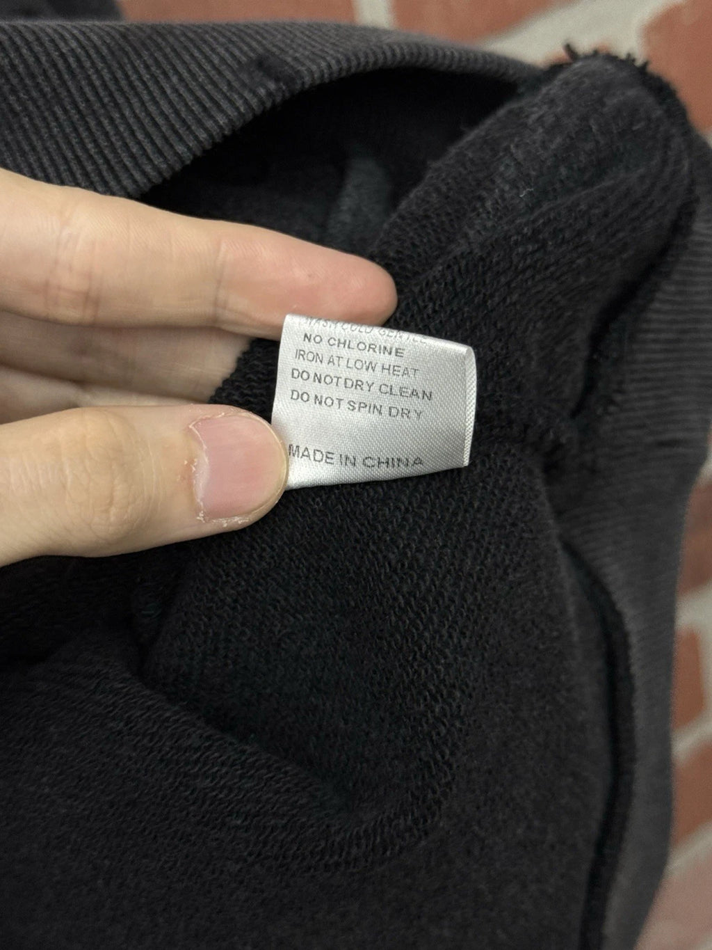 Vale Black Pull Over Hoodie Grey - Deadstockdenimla