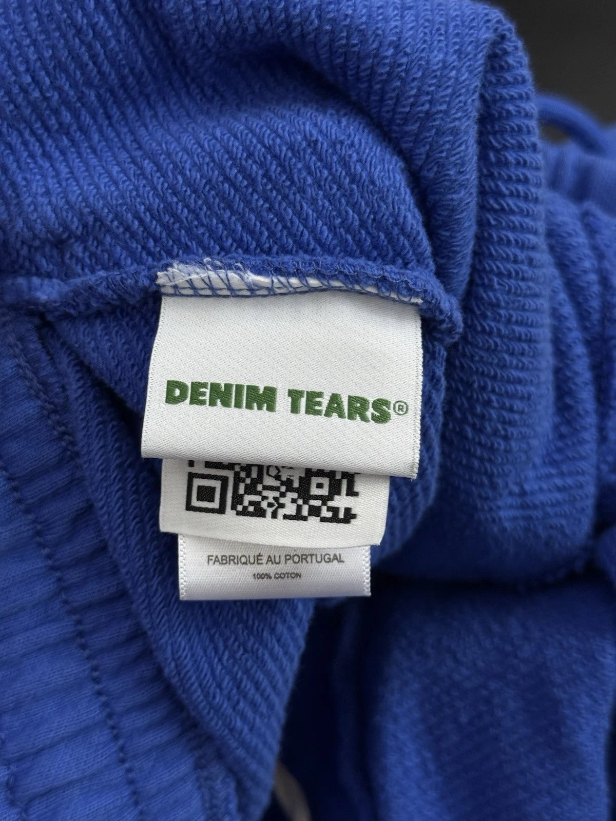 Denim Tears Cotton Wreath Shorts Blue