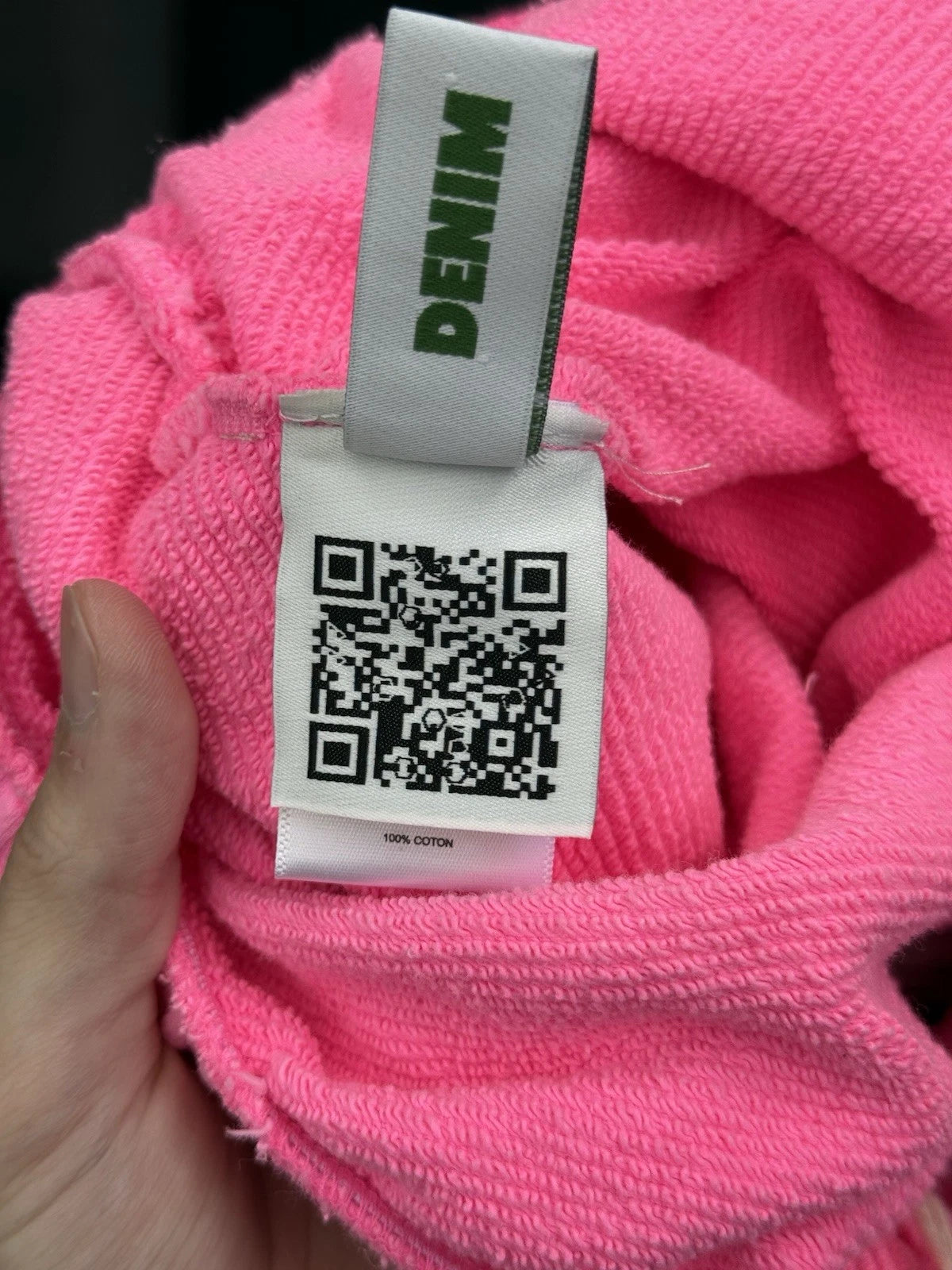 Pink Denim Tears Cotton Wreath Shorts