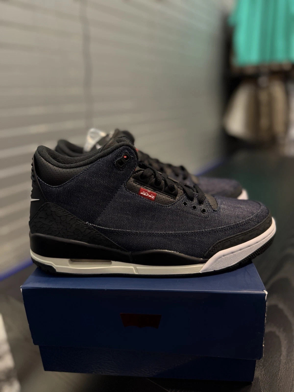 Levi's x Air Jordan 3 Retro Indigo Denim