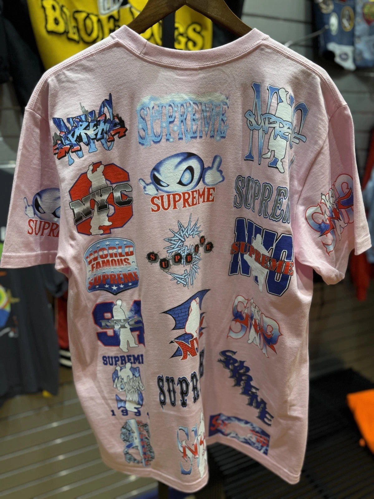 Supreme “Art Dealer” Tee Pink