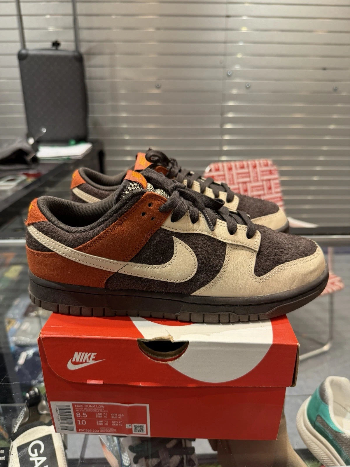 Nike Dunk Low Red Panda Sneakers