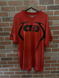 Hellstar Warm Up T-Shirt Red - Deadstockdenimla