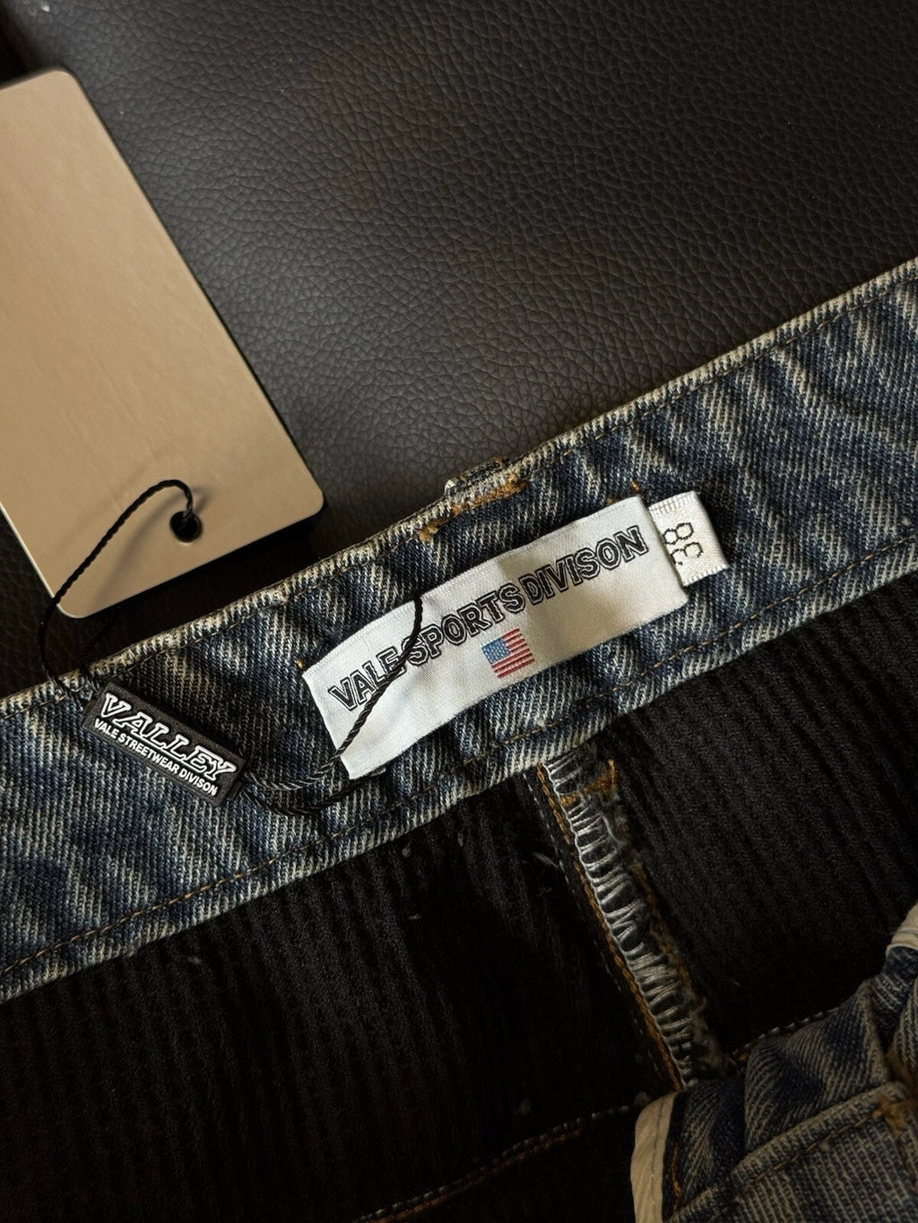 Vale Forever Crystal Blue Jeans - Deadstockdenimla