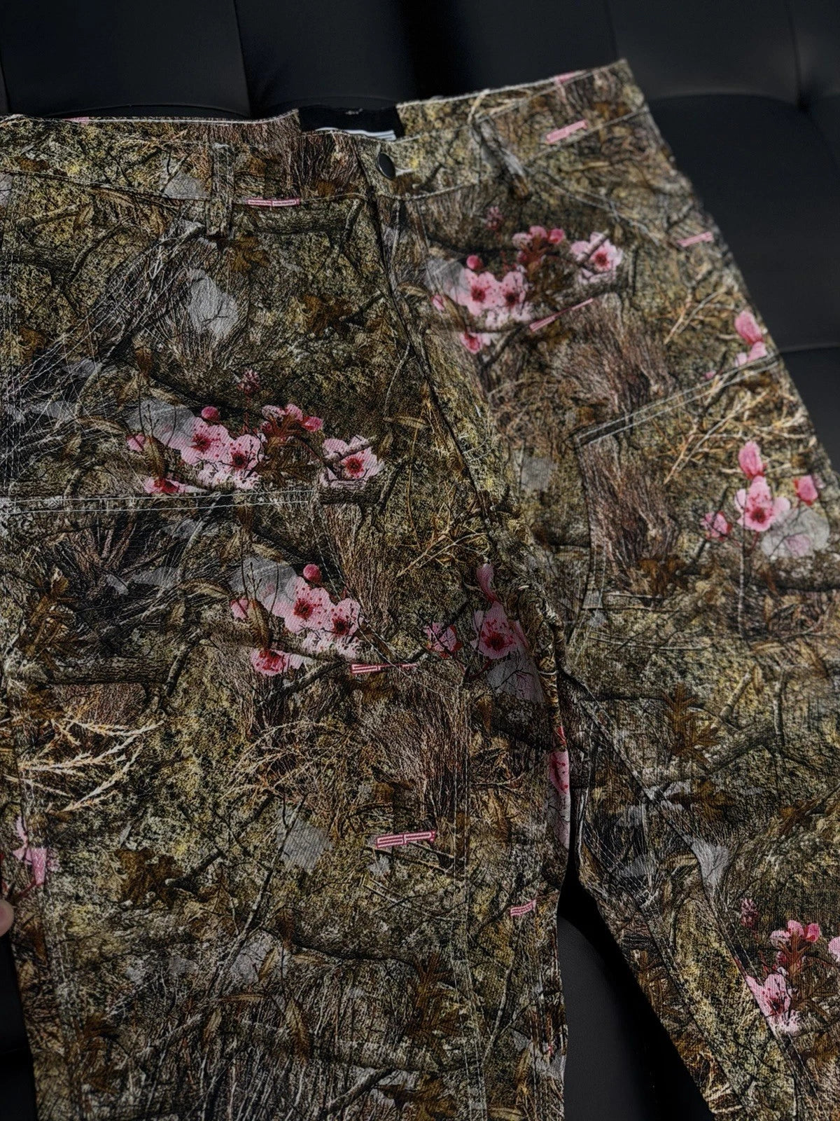 Sp5der Denim Camo Pink Jeans - Deadstockdenimla