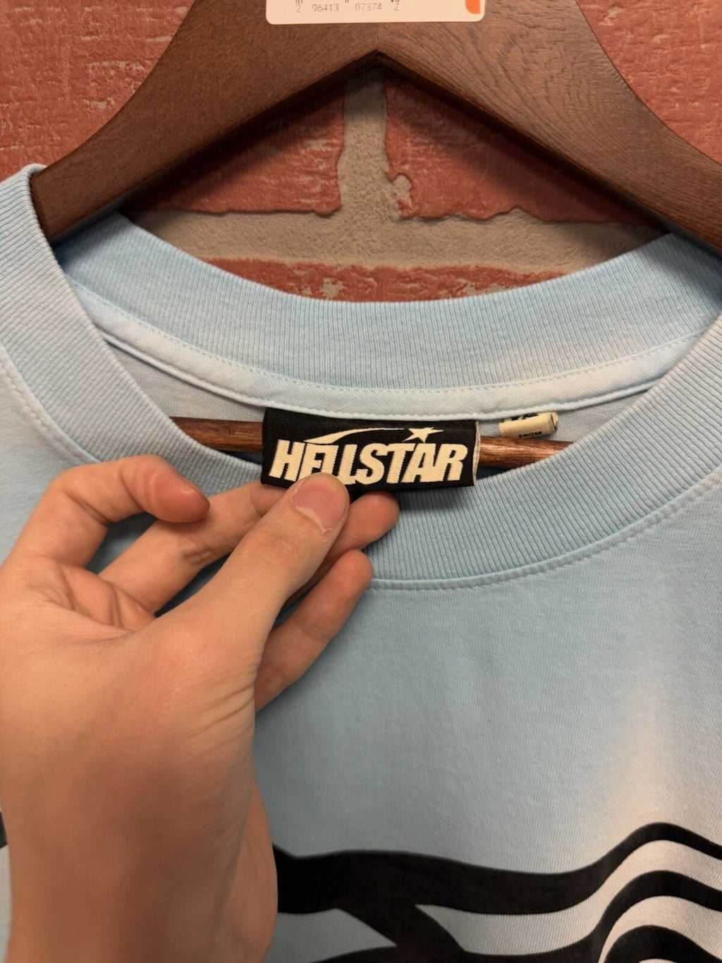 Hellstar Sports T-Shirt Light Blue - Deadstockdenimla