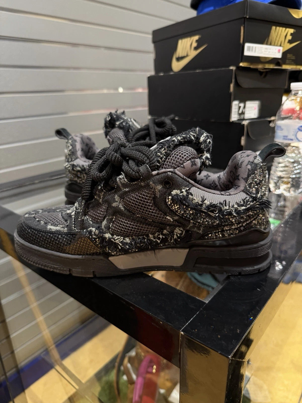 Louis Vuitton Skate Trainer Black