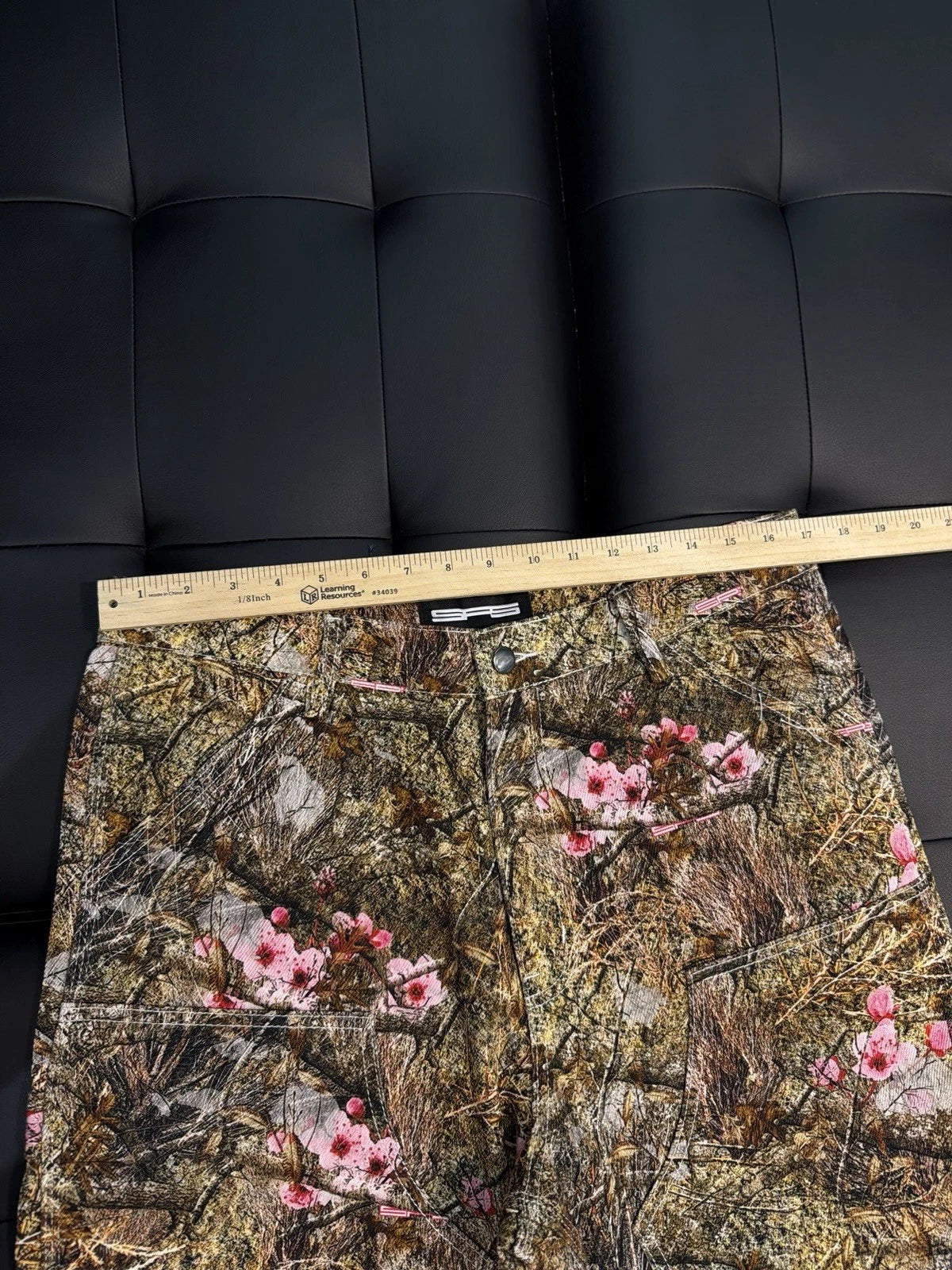 Sp5der Denim Camo Pink Jeans - Deadstockdenimla