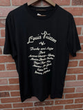 Louis Vuitton Wording Black/White T-shirt