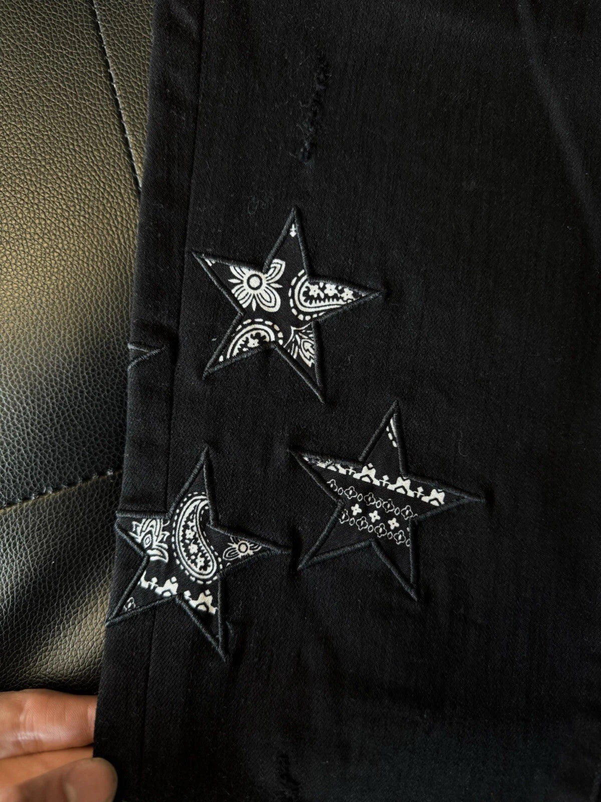 Amiri Jeans Black Star - Deadstockdenimla