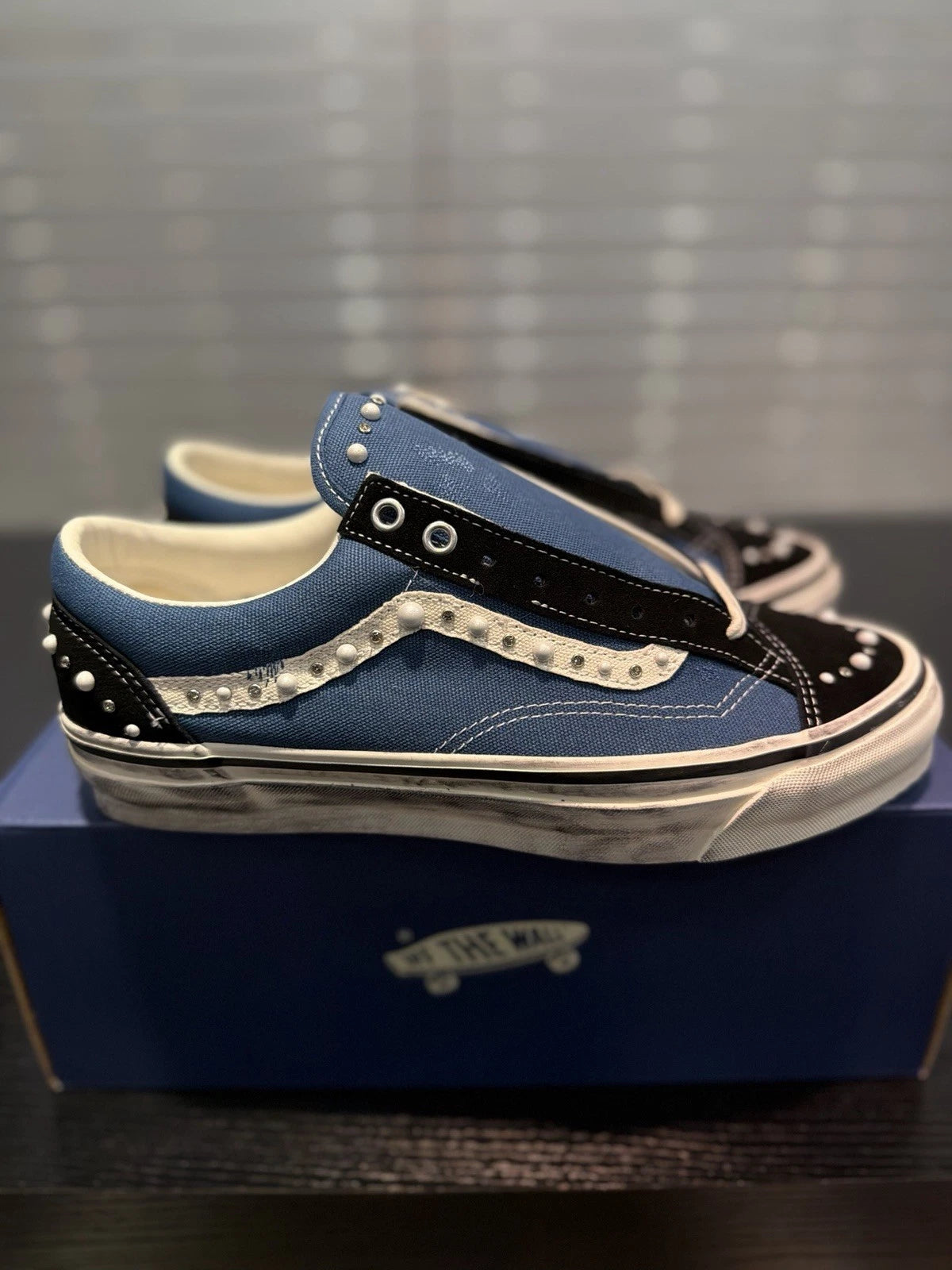 VANS LX Old Skool Pearlized Blue/Navy