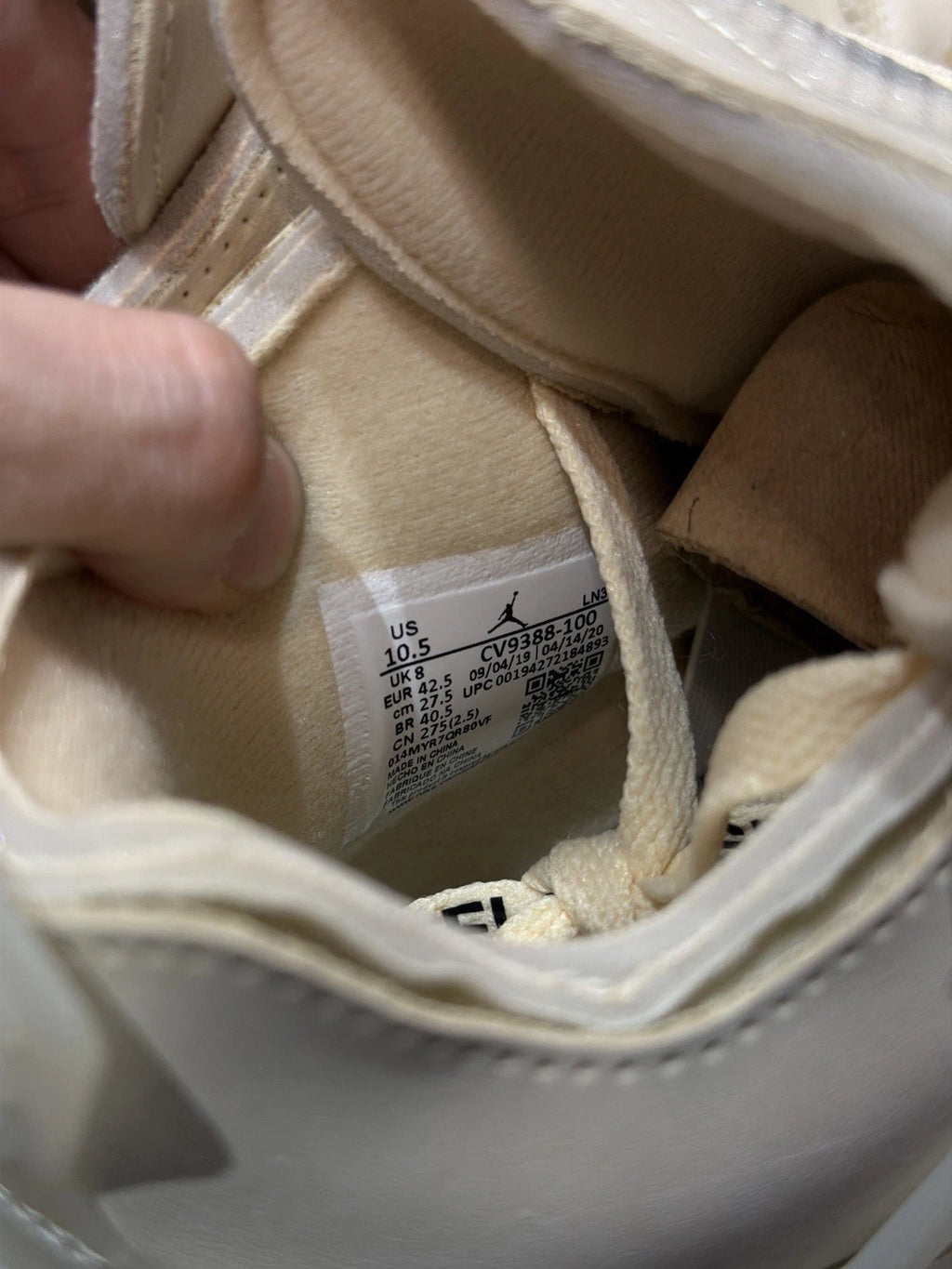 Jordan Air Jordan 4 Retro SP Off-White Sail