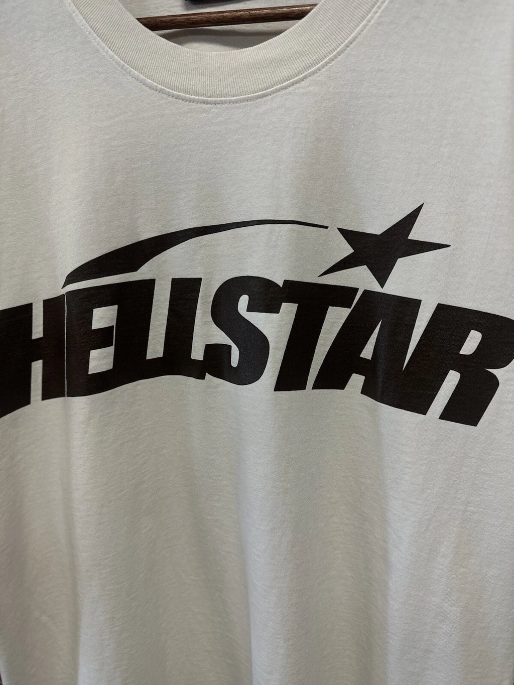 Hellstar Classic Brown Logo T Shirt Brown - Deadstockdenimla