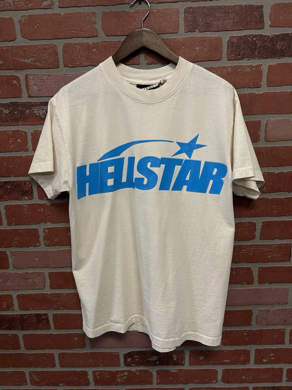 Hellstar GEL White Logo T Shirt - Deadstockdenimla