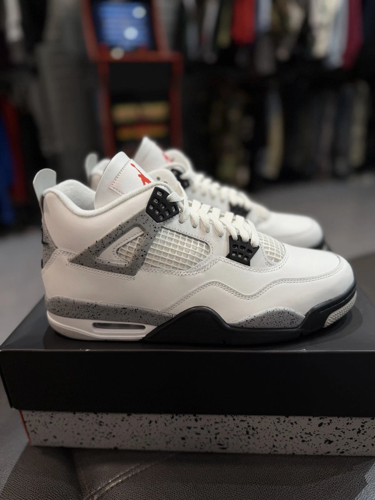 Air Jordan 4 Retro White Cement