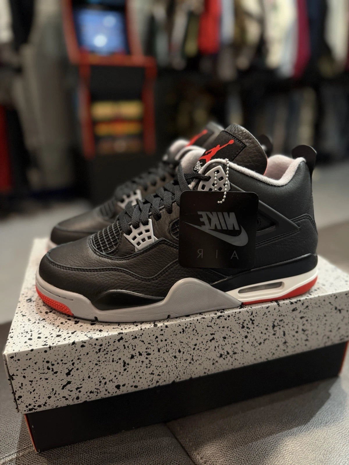 Air Jordan 4 Retro Bred Reimagined