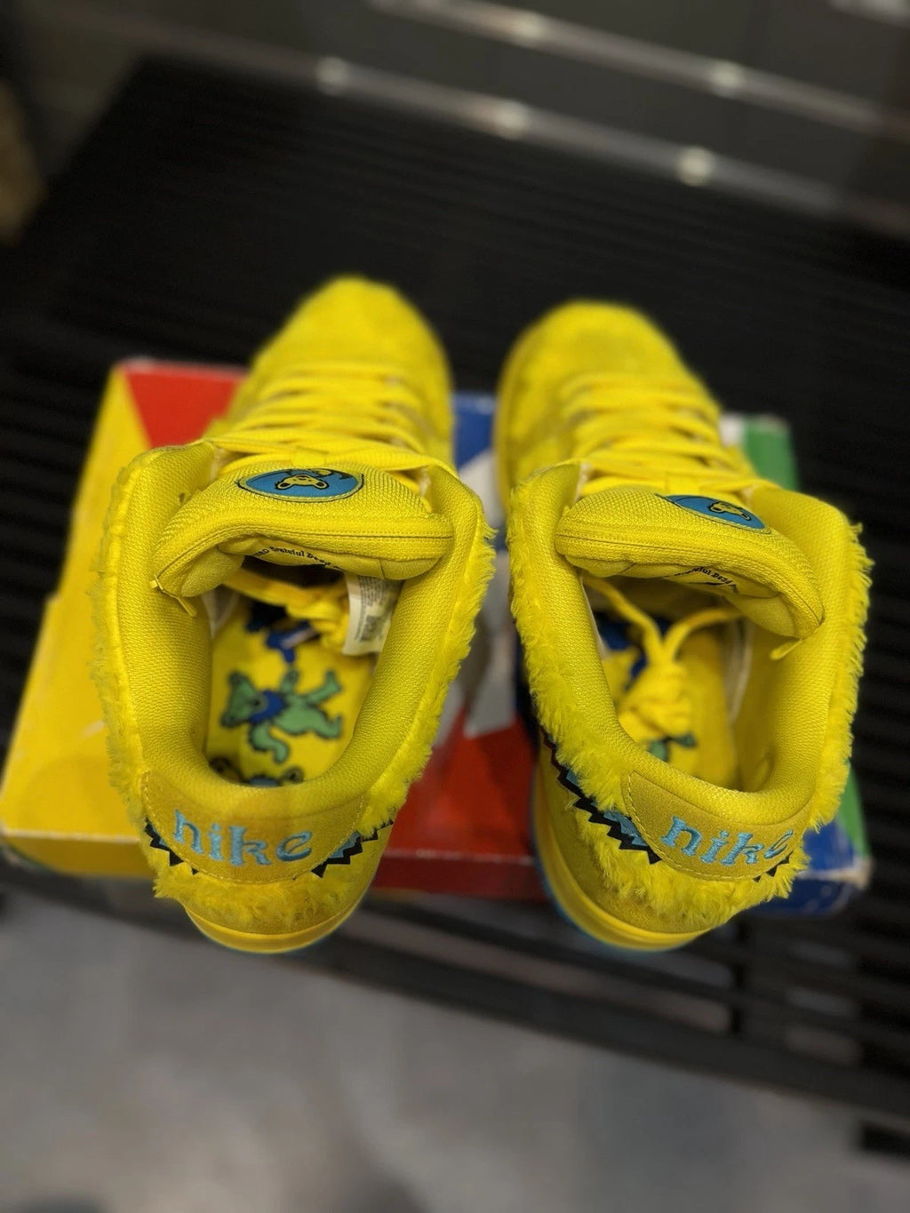 Nike Dunk Low SB x Grateful Dead Yellow Bear Shoes