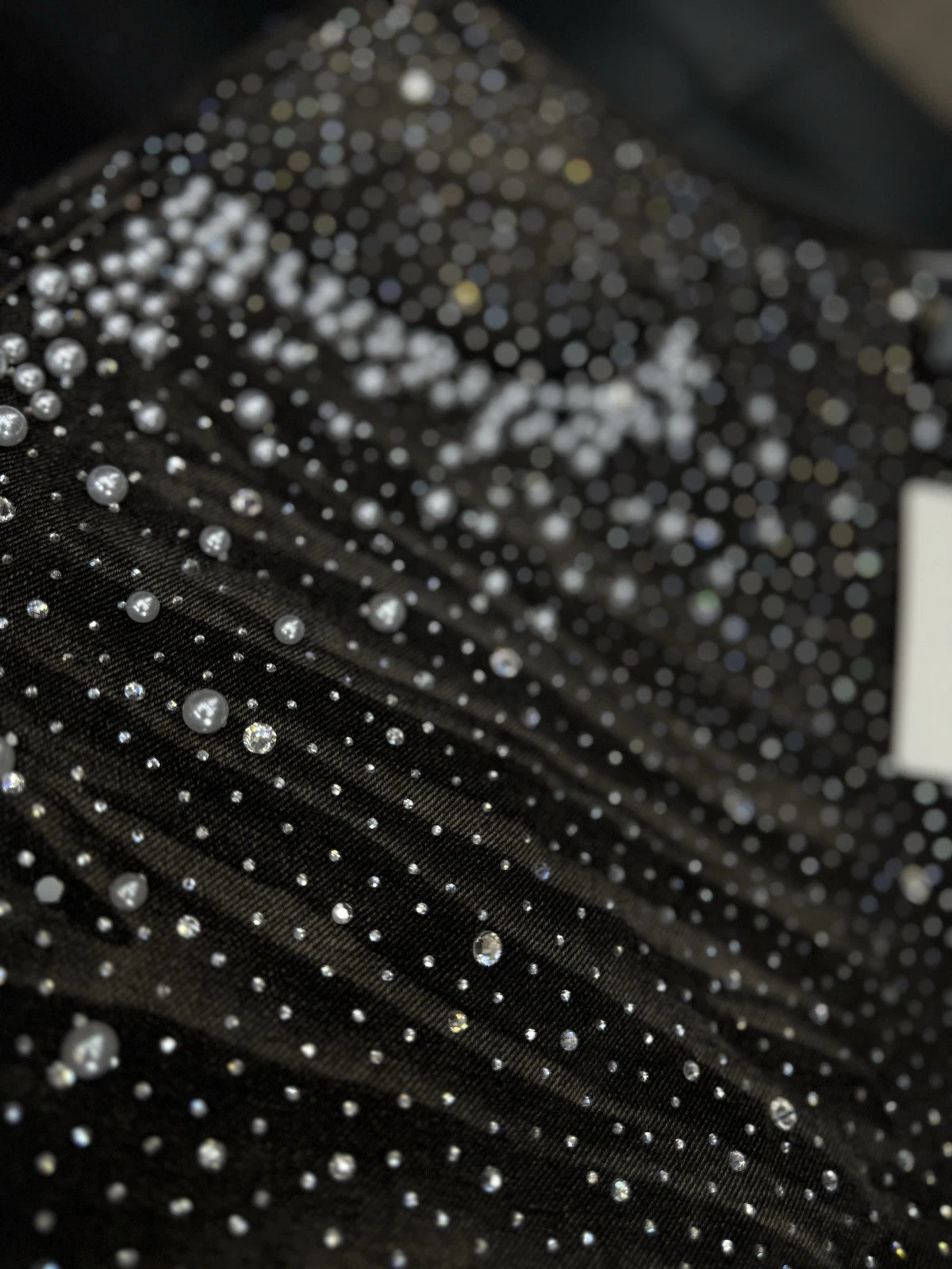 Vale Lives Forever Rainstorm Demin Jorts Shorts Rhinestone