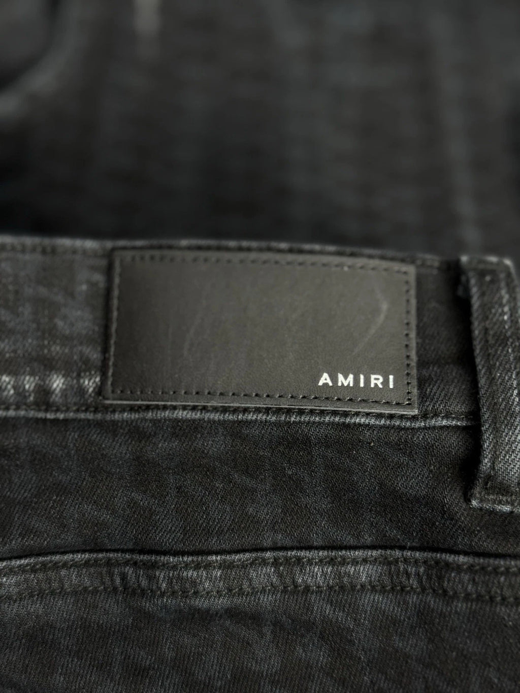 Amiri X Playboy Jeans Black Bunny Logo - Deadstockdenimla