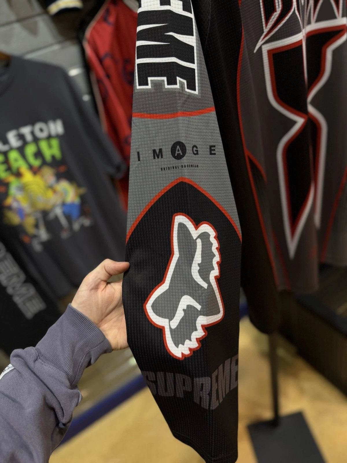Supreme Fox Racing DMX Jersey Black