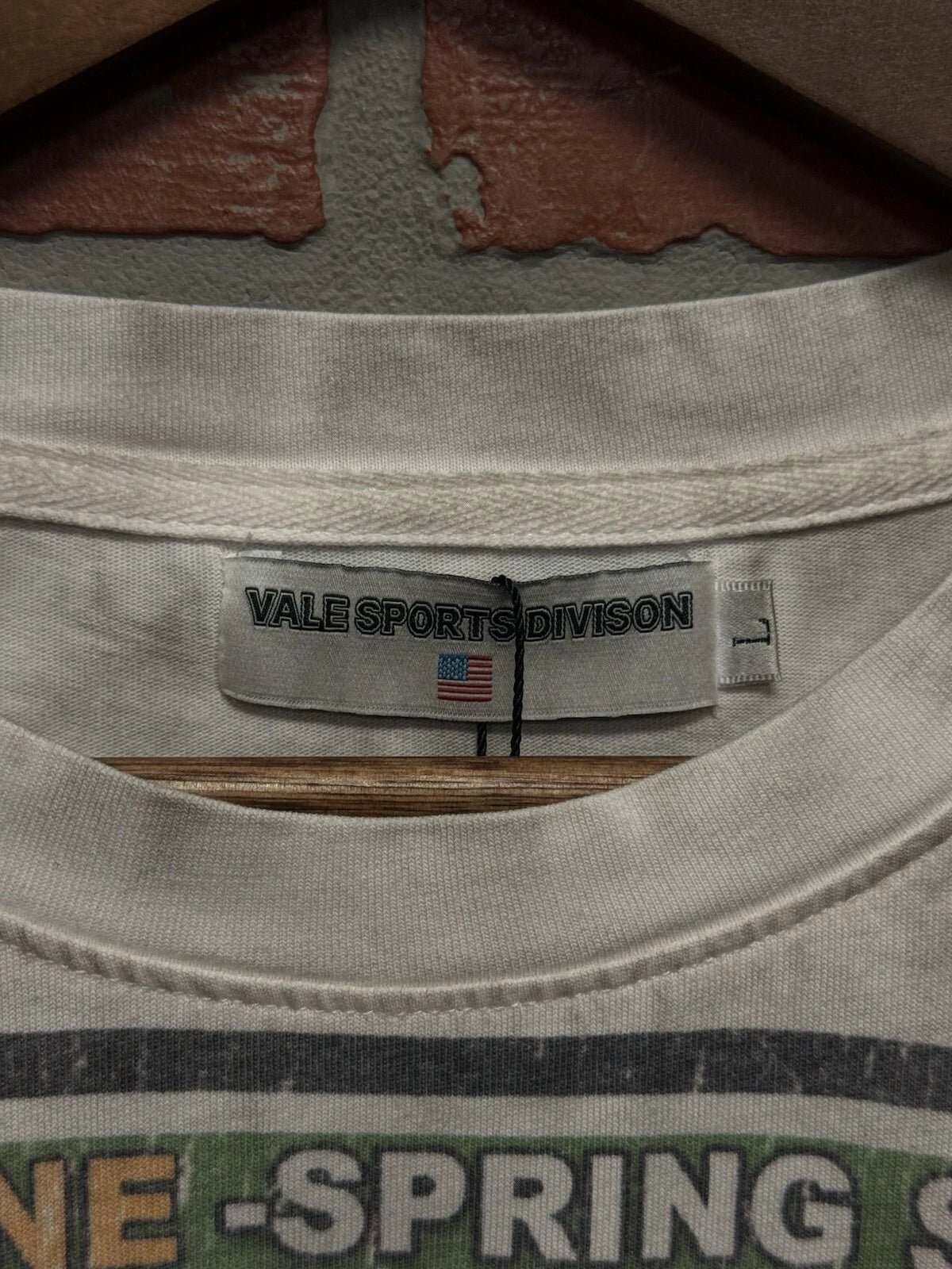 Vale Forever White Peace Tee - Deadstockdenimla