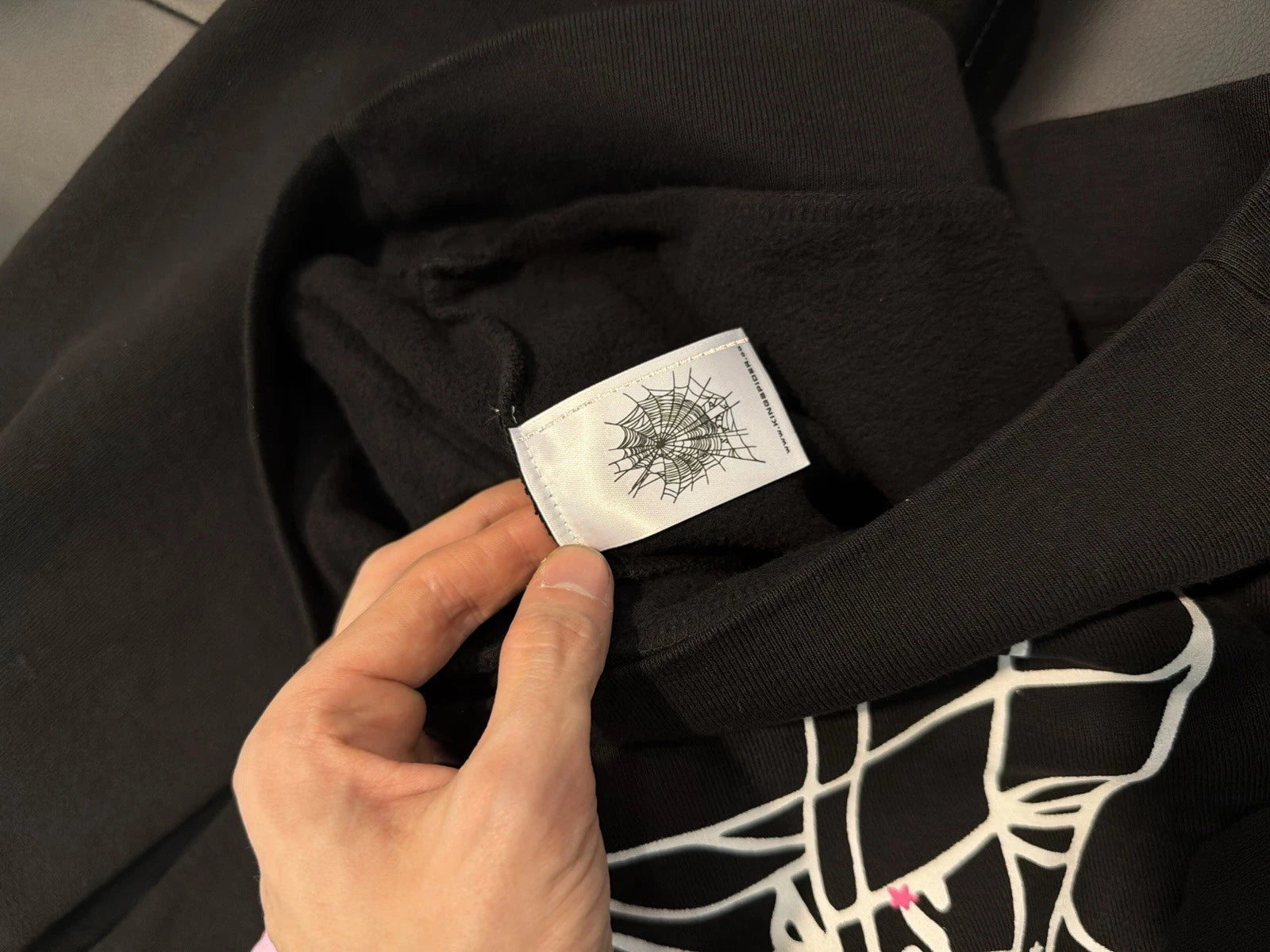 Sp5der X Coulda Been Records Hoodie - Deadstockdenimla