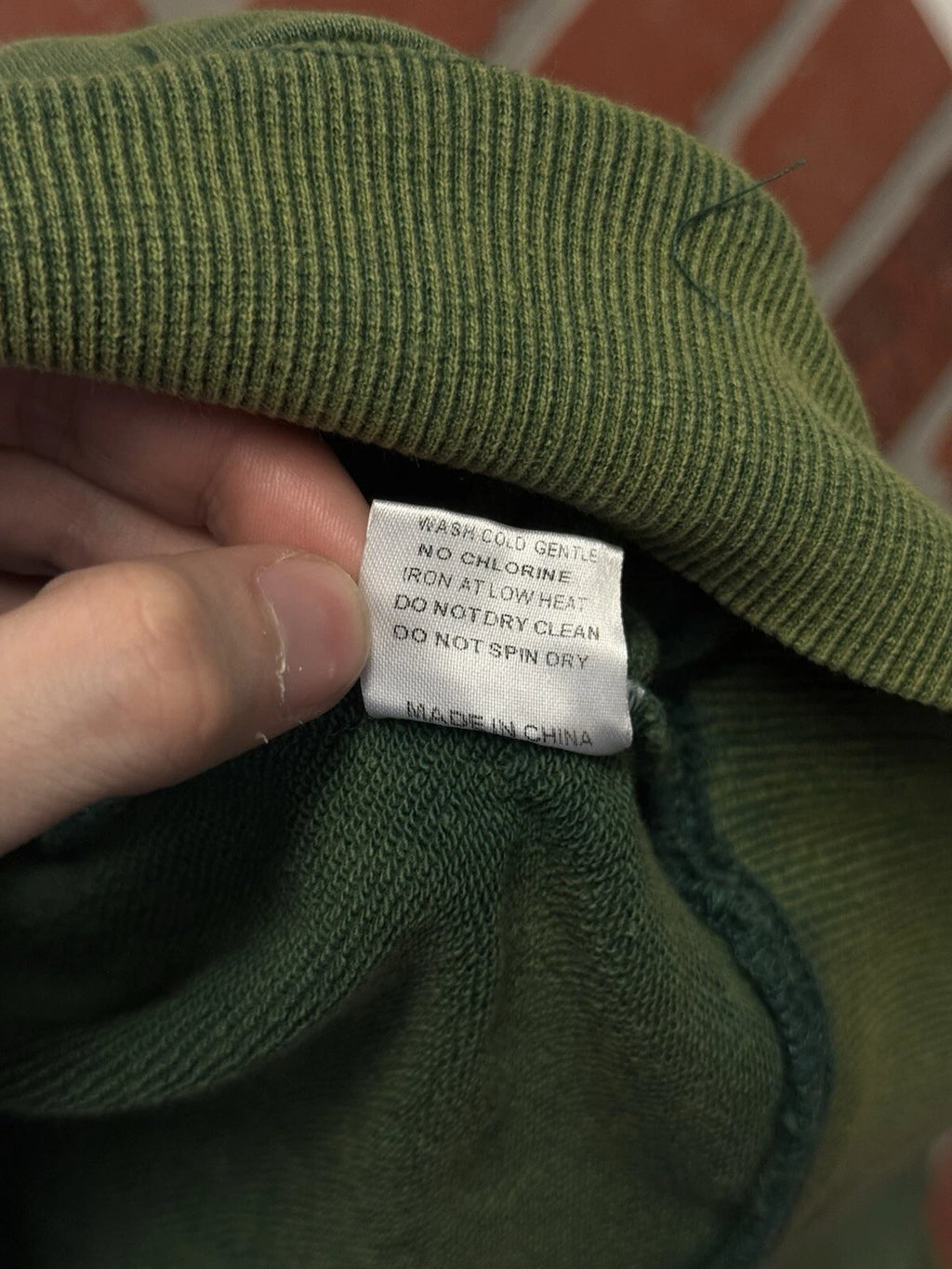 Vale Green Pull Over Hoodie Green - Deadstockdenimla