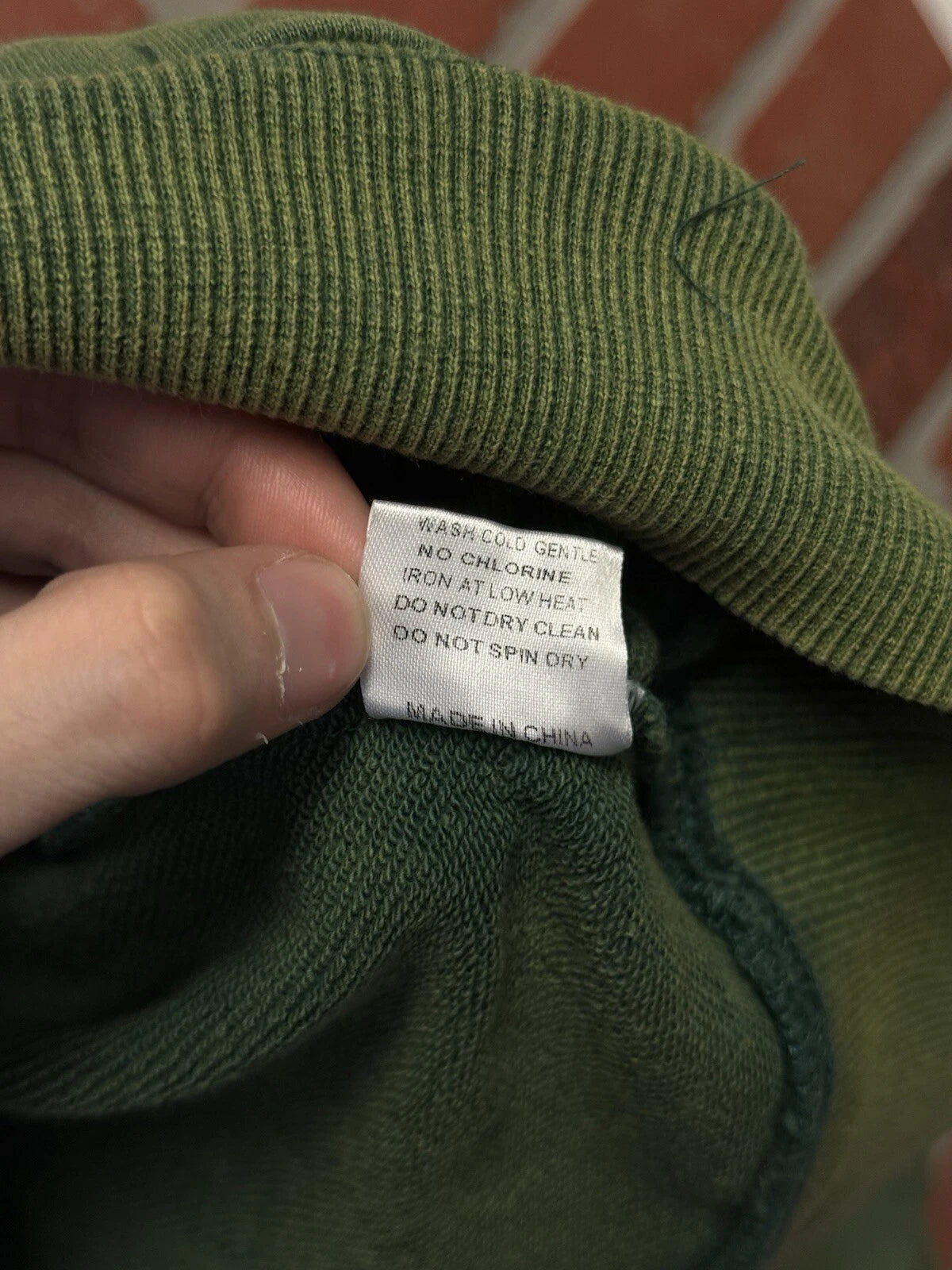 Vale Green Pull Over Hoodie Green - Deadstockdenimla