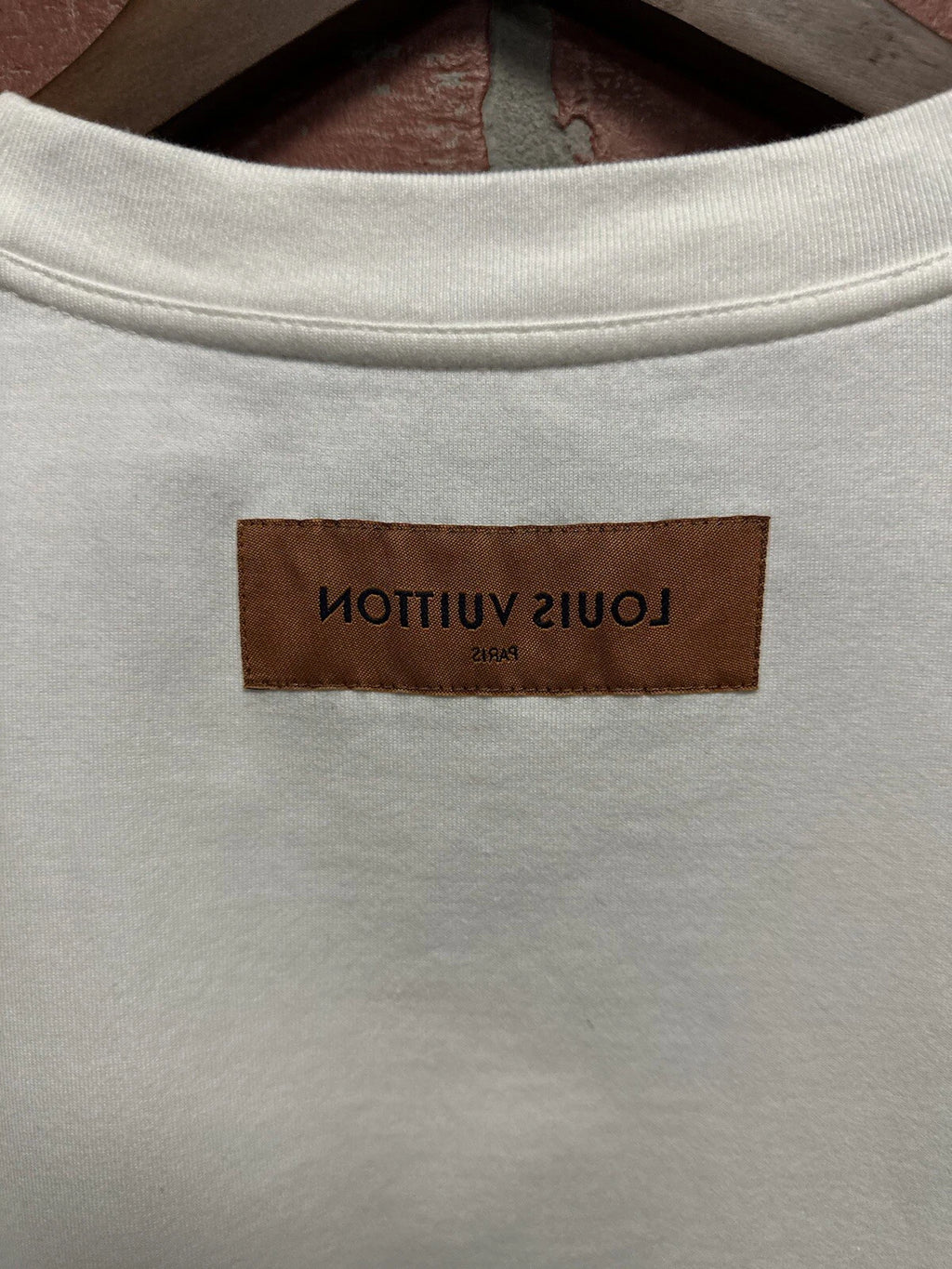 Louis Vuitton Embroidery Shirt White - Deadstockdenimla