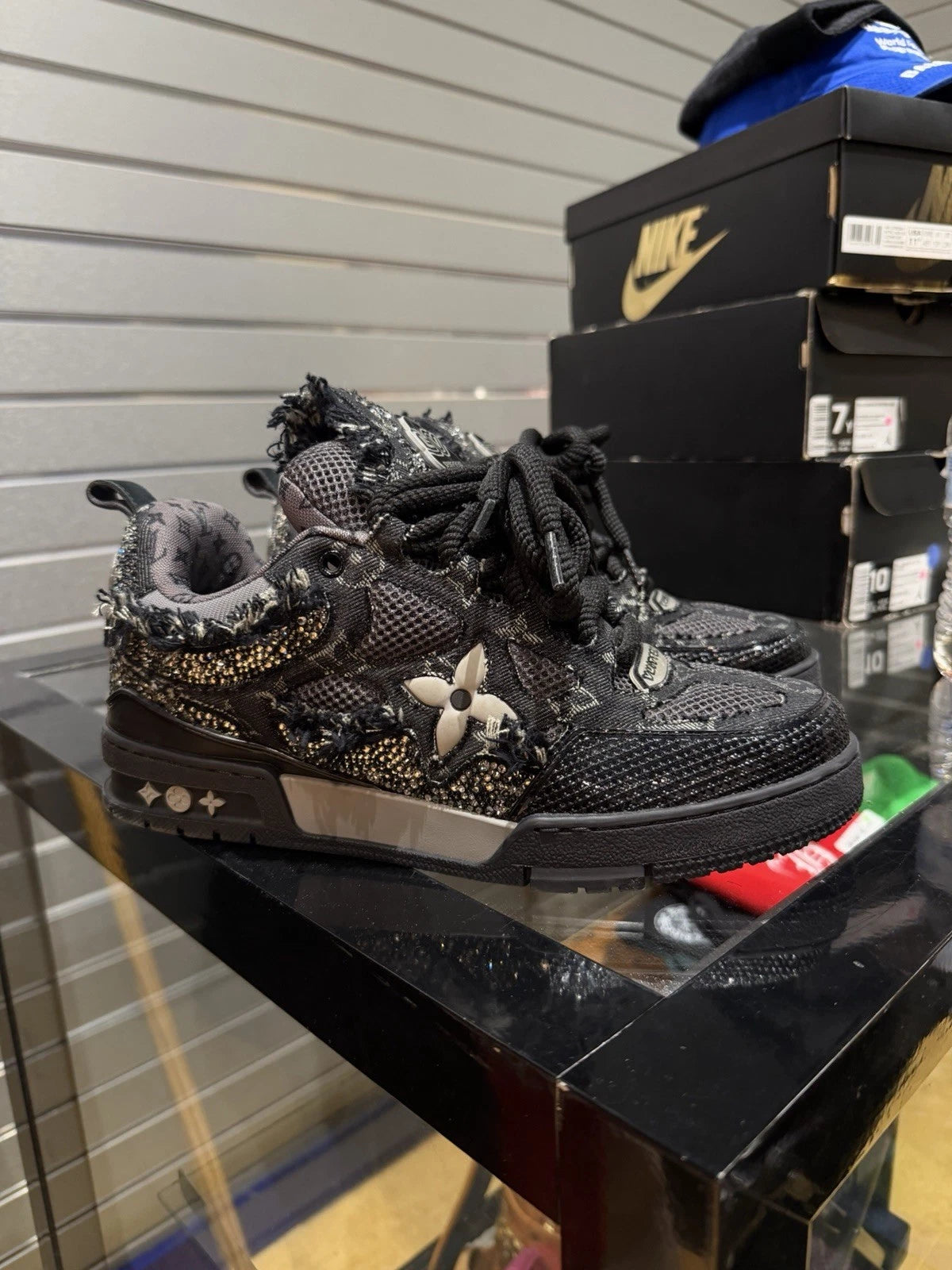 Louis Vuitton Skate Trainer Black