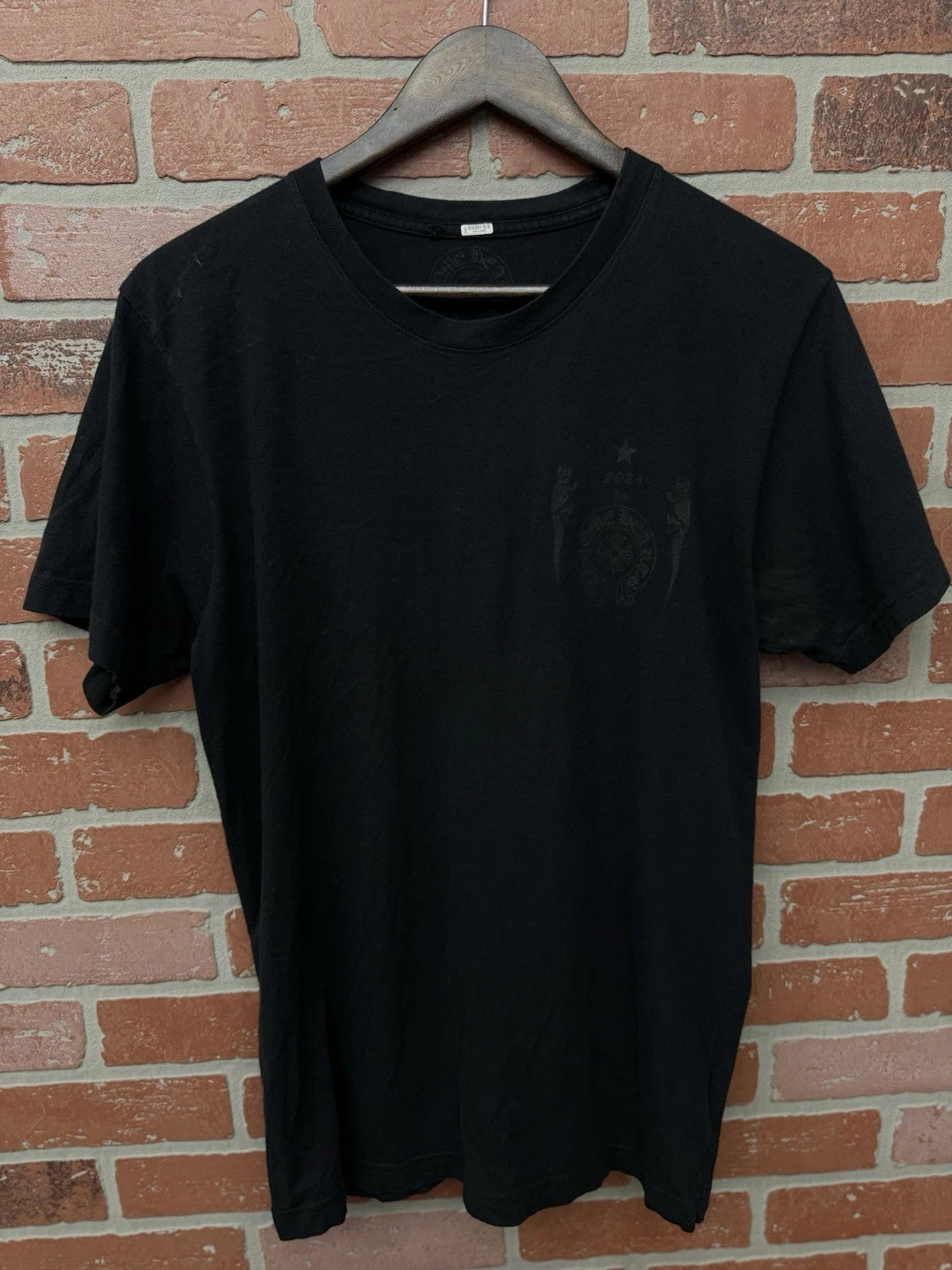 Chrome Hearts Black Foti T Shirt - Deadstockdenimla