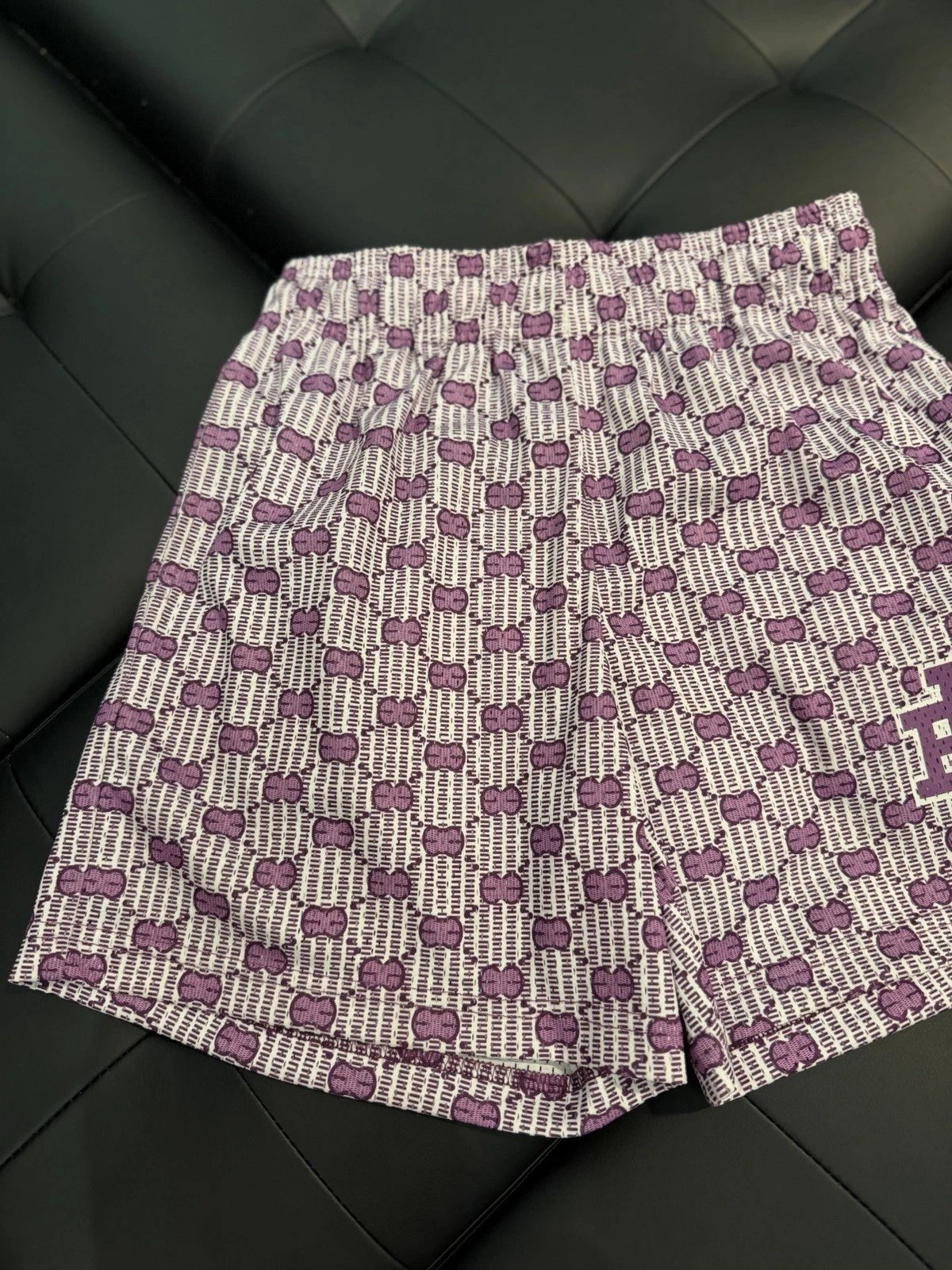 Eric Emanuel Purple Shorts - Deadstockdenimla