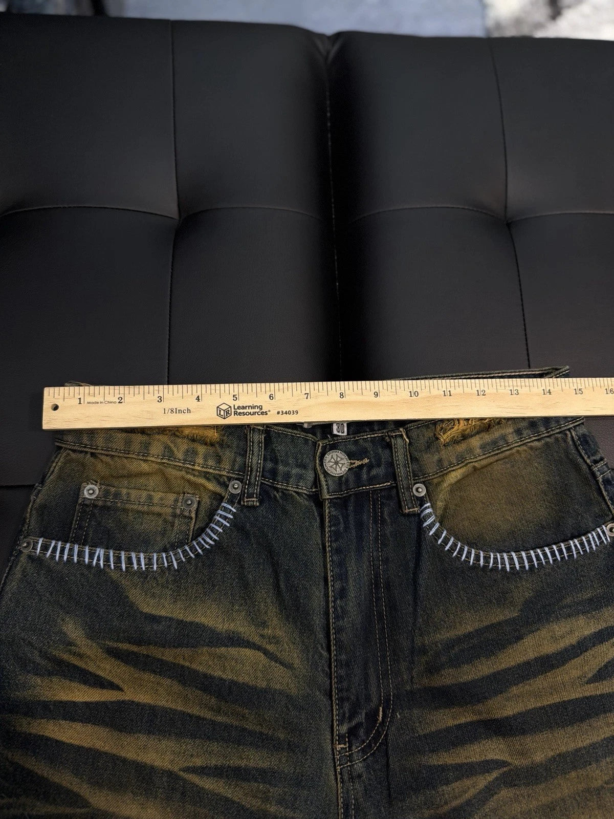 Valley Baggy Denim Blue Jeans - Deadstockdenimla