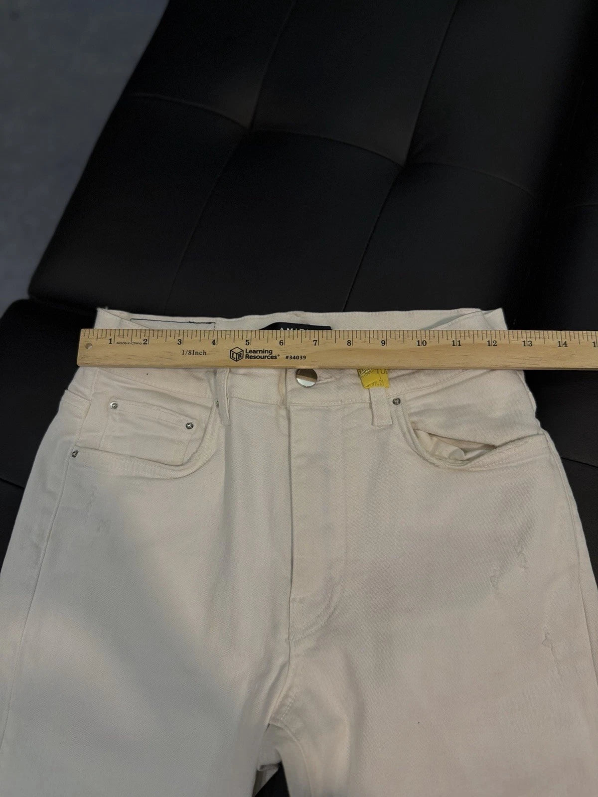 Amiri White Pants Jeans - Deadstockdenimla