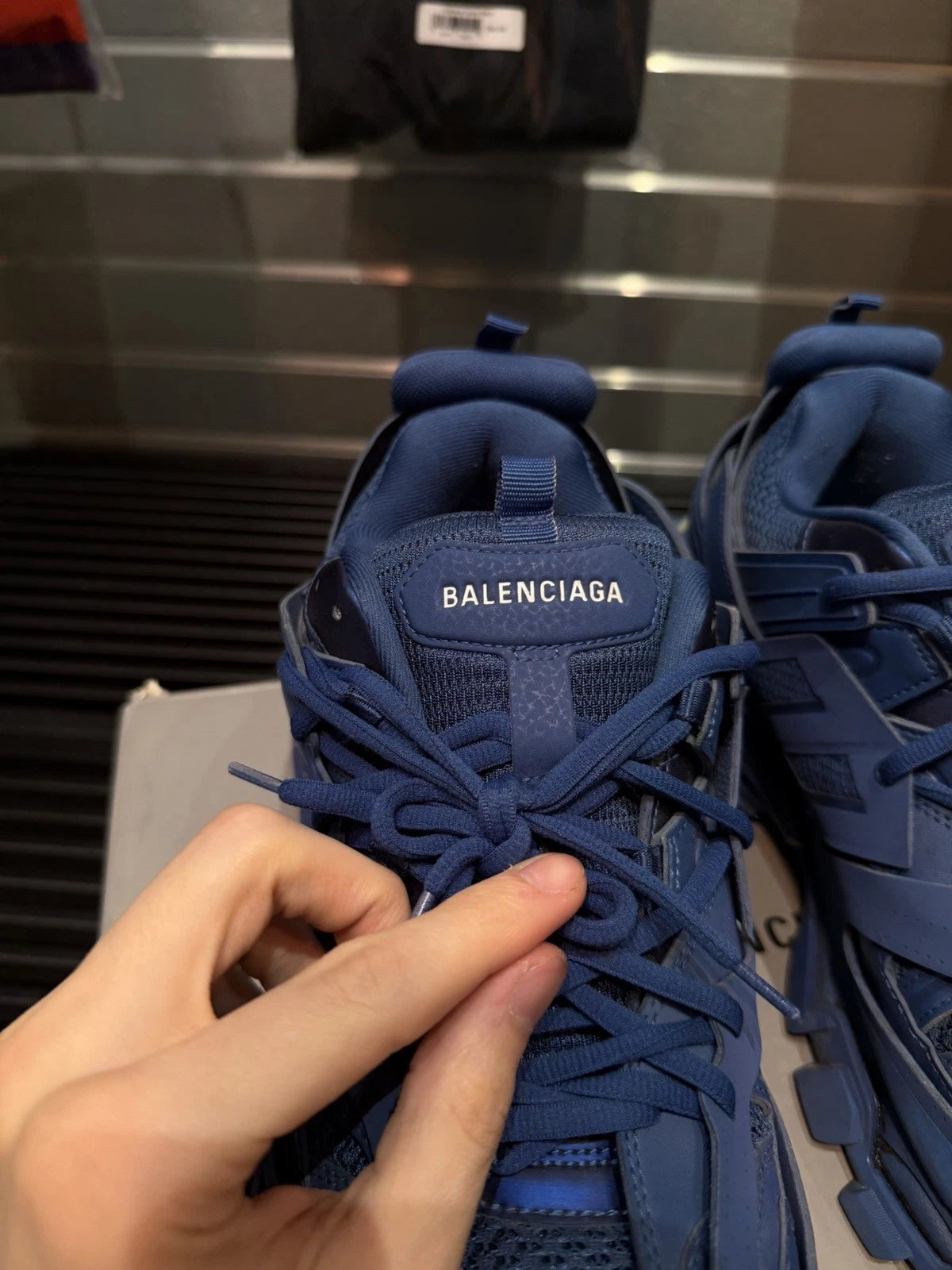 Balenciaga Track LED Blue