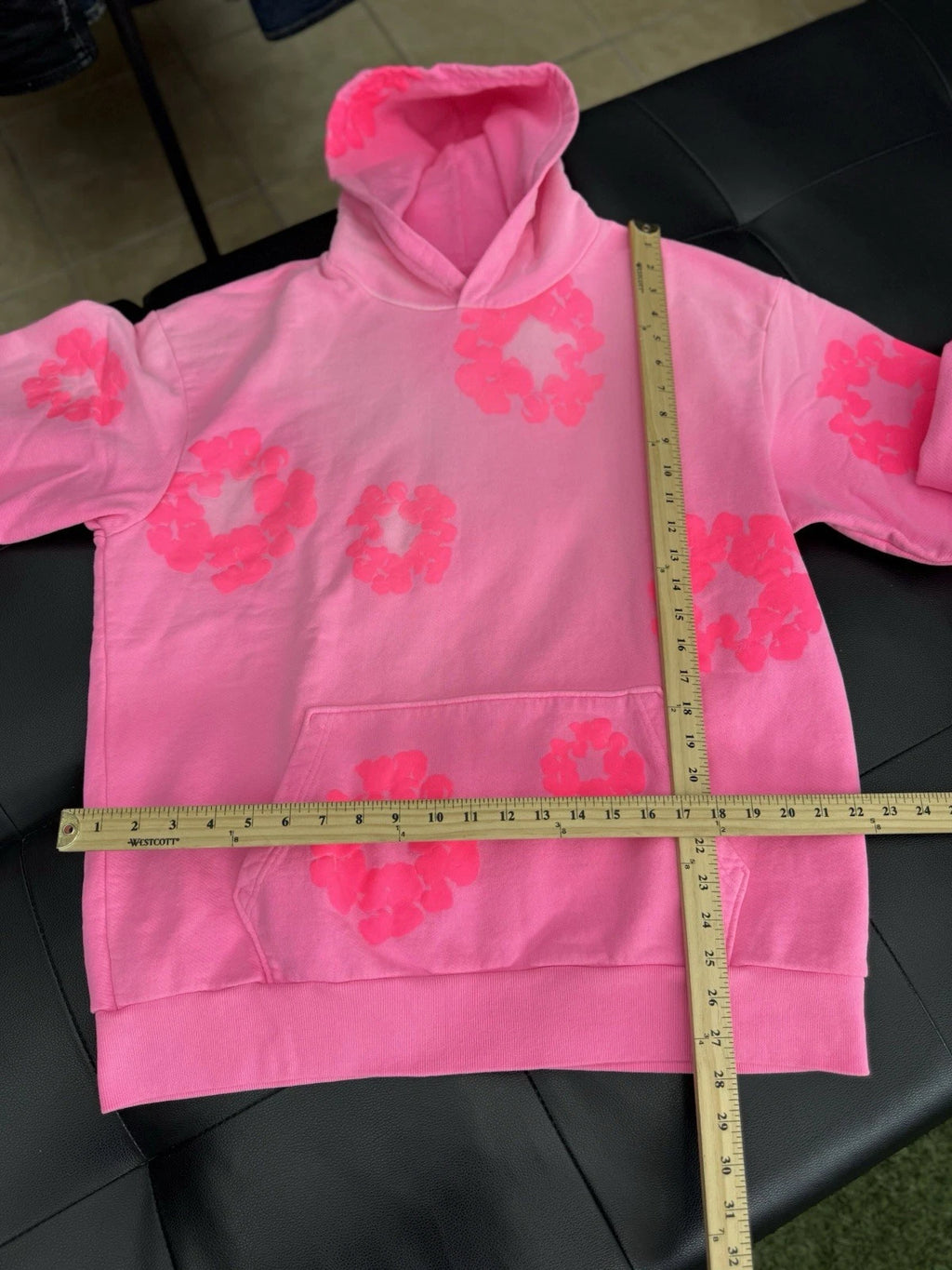 Denim Tears Pink Hoodie - Deadstockdenimla