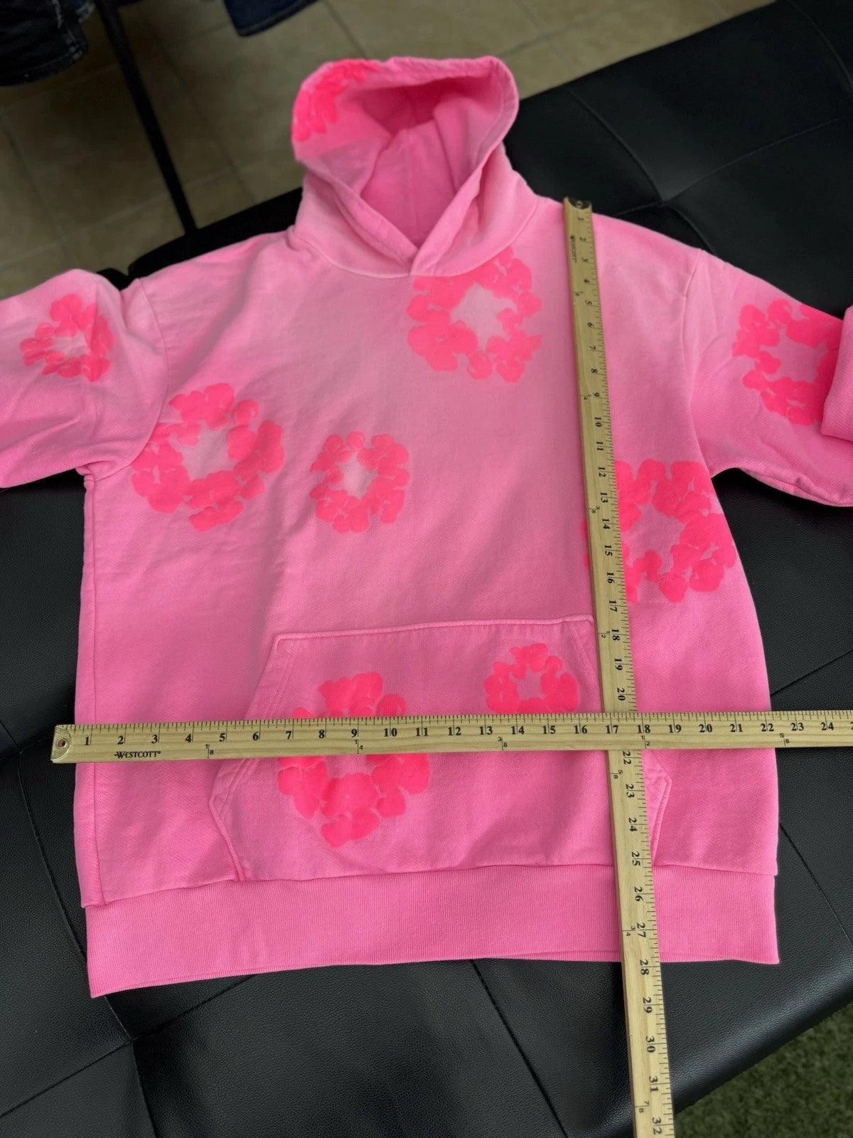 Denim Tears Pink Hoodie - Deadstockdenimla