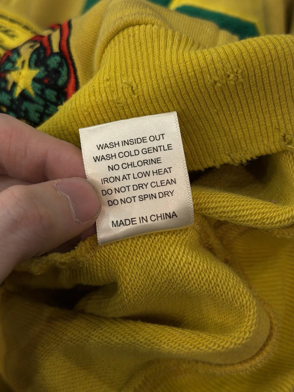 Vale Zip Up Yellow Hoodie - Deadstockdenimla