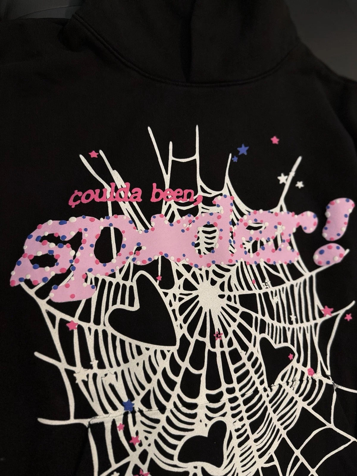 Sp5der X Coulda Been Records Hoodie - Deadstockdenimla