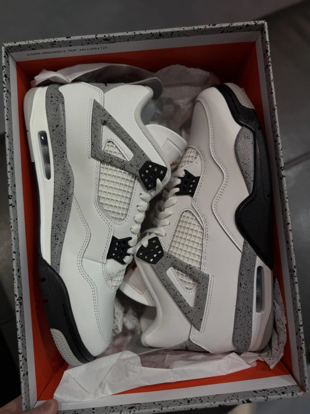 Air Jordan 4 Retro White Cement