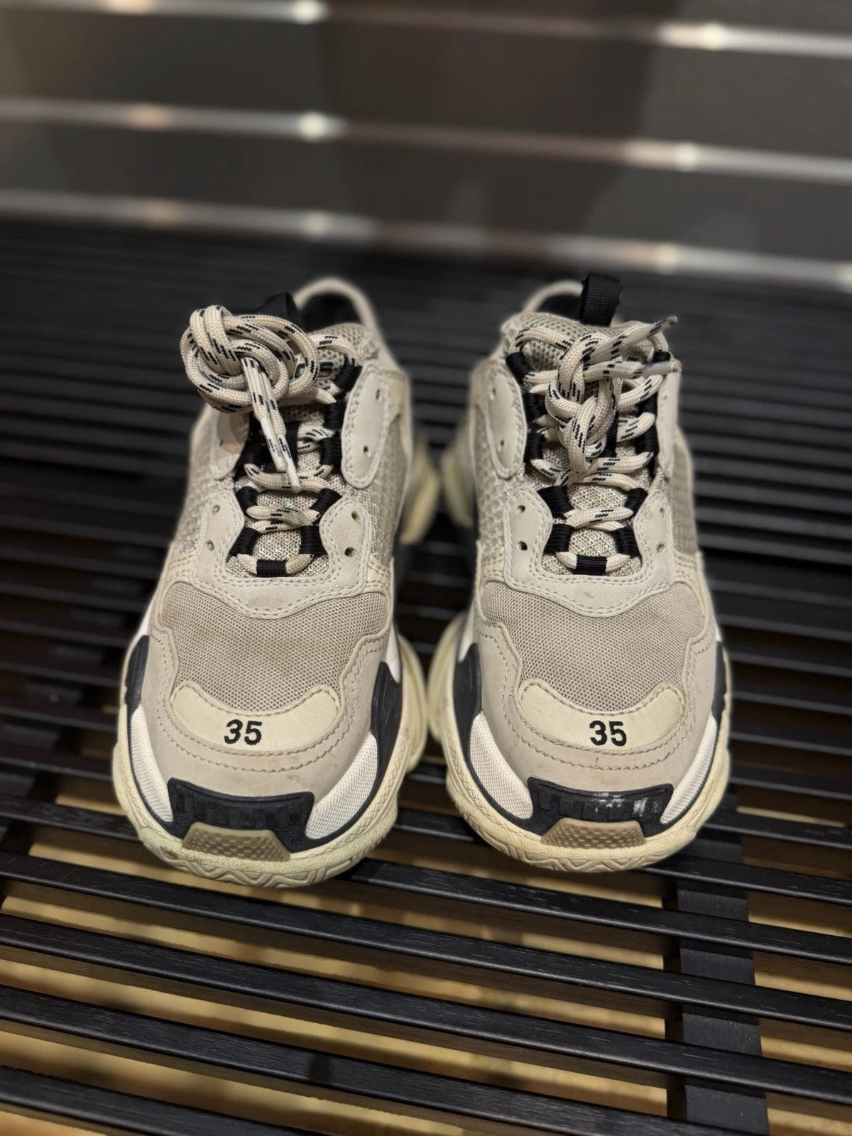 Balenciaga Triple S Grey Sneakers