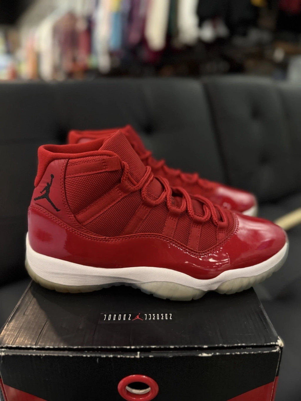 Jordan 11 Retro High Win Red/White