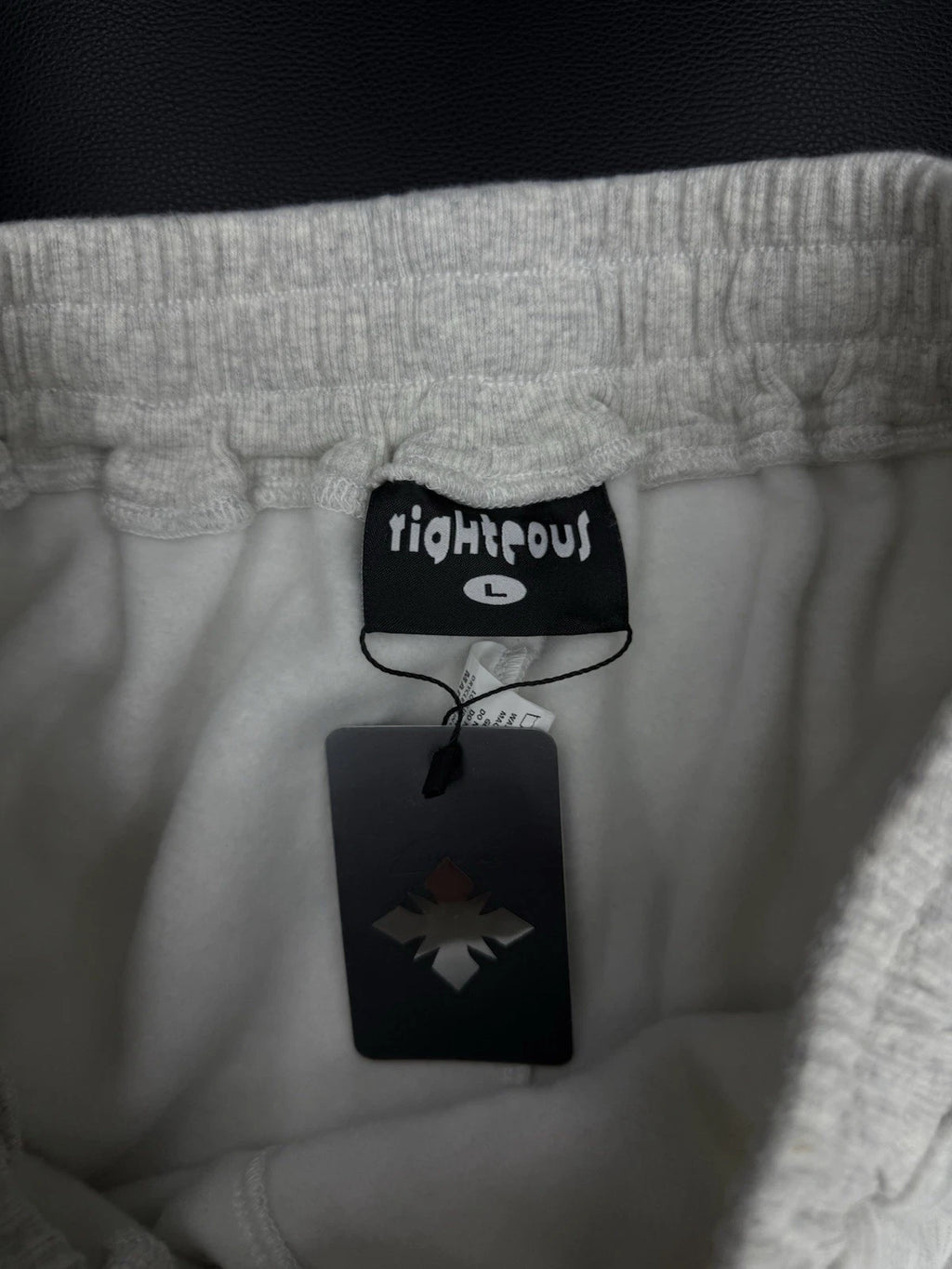 We Are Righteous Cotton Shorts Grey - Deadstockdenimla