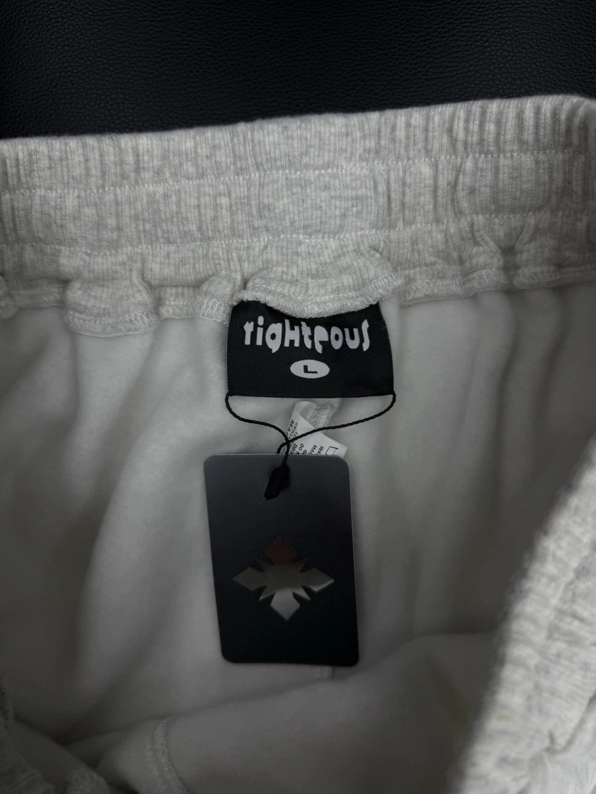We Are Righteous Cotton Shorts Grey - Deadstockdenimla