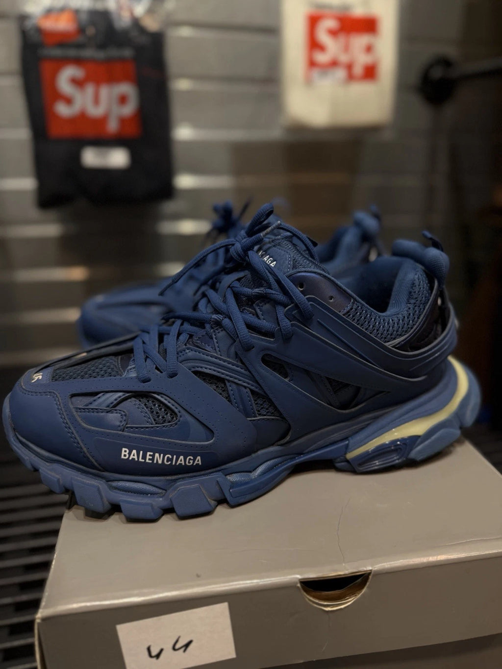 Balenciaga Track LED Blue