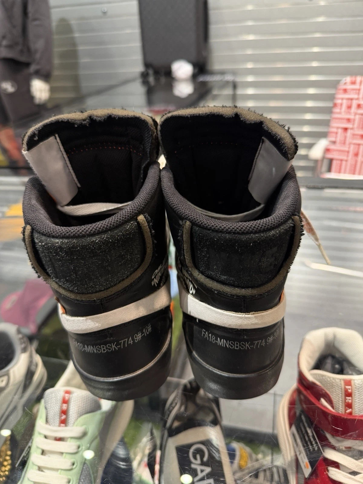 Nike Blazer Mid Off-White Black